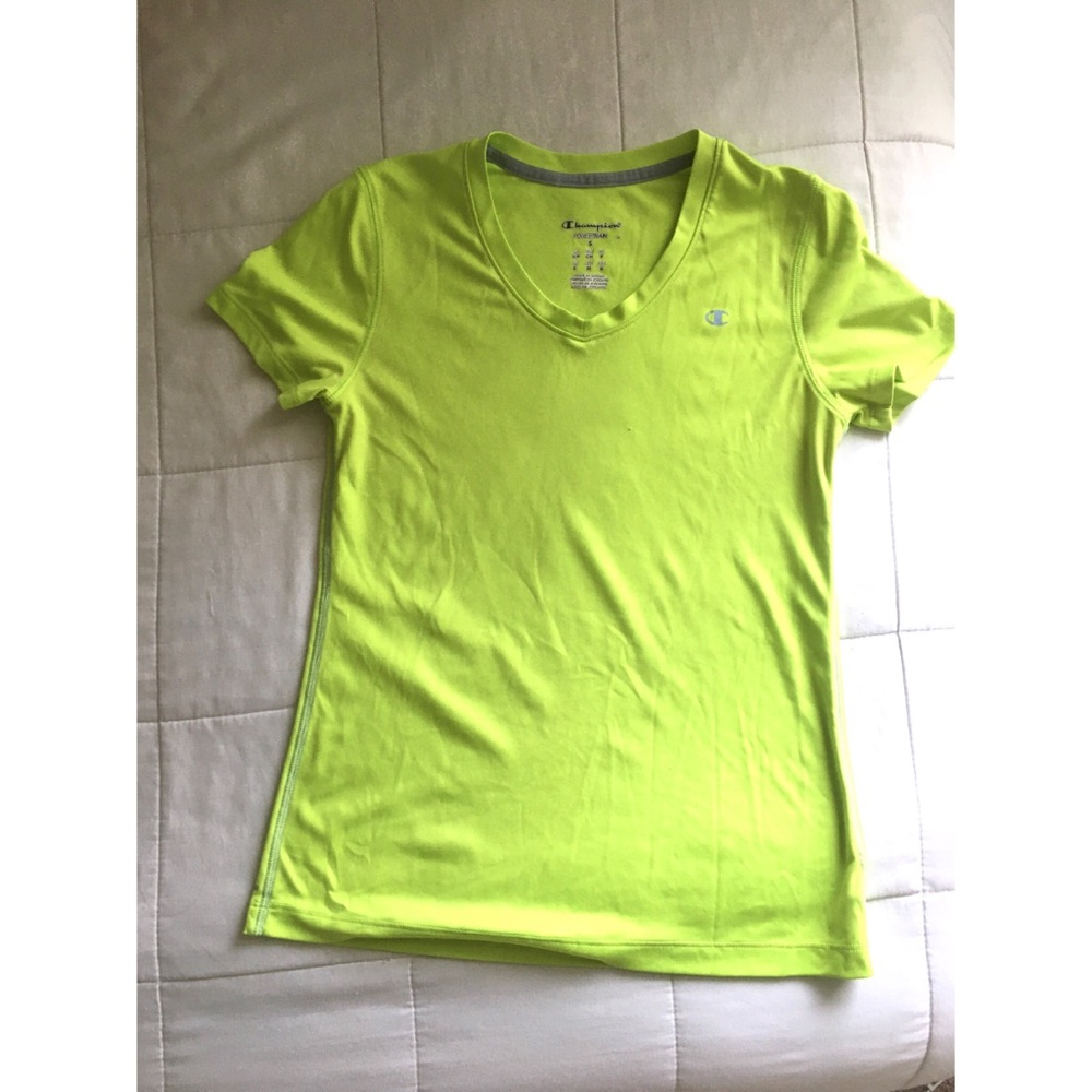 Champion Neon Yellow Shirt